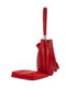 Zoozie Bags Bandolera Roja con Detalles de Flecos